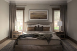 Craftsman House Plan - Ellicott 59569 - Master Bedroom