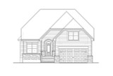 Country House Plan - 23052 - Front Exterior