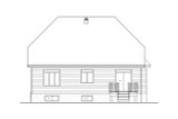 Country House Plan - 23052 - Rear Exterior