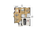 Country House Plan - 23052 - 1st Floor Plan