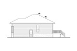 Modern House Plan - 45287 - Right Exterior