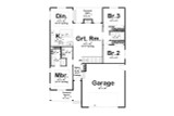 Farmhouse House Plan - Springview 53488 - 1st Floor Plan