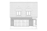 Colonial House Plan - Roberts Garage 14706 - Front Exterior