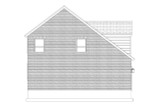 Colonial House Plan - Roberts Garage 14706 - Left Exterior