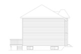 Traditional House Plan - 99478 - Left Exterior