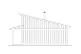 Contemporary House Plan - Shady Glen 32092 - Right Exterior