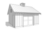 Farmhouse House Plan - Ironwood 23931 - Front Exterior