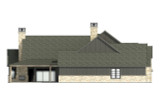 Farmhouse House Plan - 92474 - Left Exterior