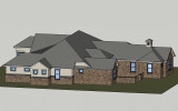 Traditional House Plan - Rose Hill 28391 - Left Exterior