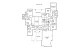 Traditional House Plan - Rose Hill 28391 - 1st Floor Plan