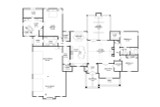 Craftsman House Plan - Withrow Springs 34510 - 1st Floor Plan