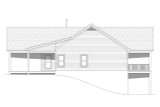Craftsman House Plan - Buffalo Spruce 47167 - Right Exterior