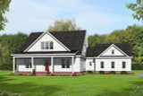 Country House Plan - Madison 72514 - Front Exterior