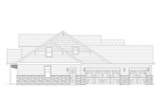 Traditional House Plan - Buckhead Creek II 99228 - Left Exterior