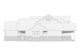 Traditional House Plan - Buckhead Creek II 99228 - Right Exterior