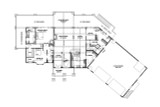 Craftsman House Plan - 30561 - 1st Floor Plan