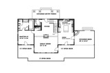 Mountain Rustic House Plan - 64428 - 1st Floor Plan