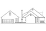 Country House Plan - Wyndmere 49282 - Left Exterior