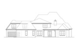 French Country House Plan - 47222 - Rear Exterior