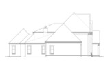 French Country House Plan - 47222 - Right Exterior