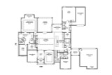French Country House Plan - 47222 - 1st Floor Plan