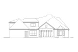 Southern House Plan - 91140 - Rear Exterior