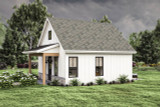 Farmhouse House Plan - Wildwood 45521 - Right Exterior