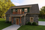 Cottage House Plan - Washbrook 46450 - Front Exterior