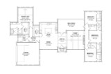 Modern House Plan - 84994 - 1st Floor Plan