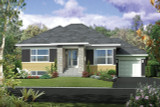 Modern House Plan - 79181 - Front Exterior