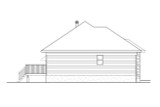 Modern House Plan - 79181 - Left Exterior