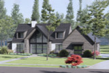 Modern House Plan - 75281 - Right Exterior
