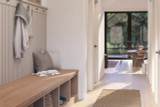 A-Frame House Plan - Redwood 45088 - Entrance