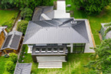 Contemporary House Plan Jefferson 61324 Aerial View - 