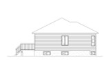 Contemporary House Plan - 79782 - Left Exterior