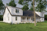 Country House Plan - Creekside Cottages 71845 - Rear Exterior