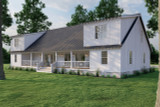 Country House Plan - Creekside Cottages 71845 - Left Exterior