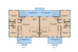 Country House Plan - Creekside Cottages 71845 - 1st Floor Plan
