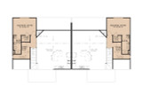 Country House Plan - Creekside Cottages 71845 - 2nd Floor Plan