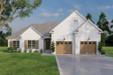 Ranch House Plan - Wisteria Place 56941 - Front Exterior