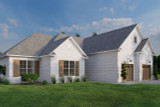 Ranch House Plan - Wisteria Place 56941 - Left Exterior