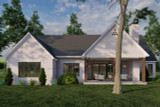 European House Plan - The Aberdeen 78581 - Rear Exterior