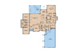European House Plan - The Aberdeen 78581 - 1st Floor Plan