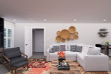 Farmhouse House Plan - 87566 - Living Room