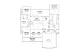 Craftsman House Plan - 45747 - 1st Floor Plan