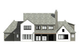 French Country House Plan - 99020 - Rear Exterior