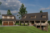 Mountain Rustic House Plan - Silverton Retreat 35663 - Front Exterior