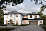 Contemporary House Plan - Whitestone 63070 - Front Exterior