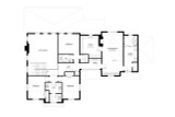 Secondary Image - Contemporary House Plan - Whitestone 63070 - 2nd Floor Plan