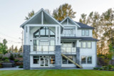 Shingle-Style House Plan - South Fraser 92761 - Rear Exterior